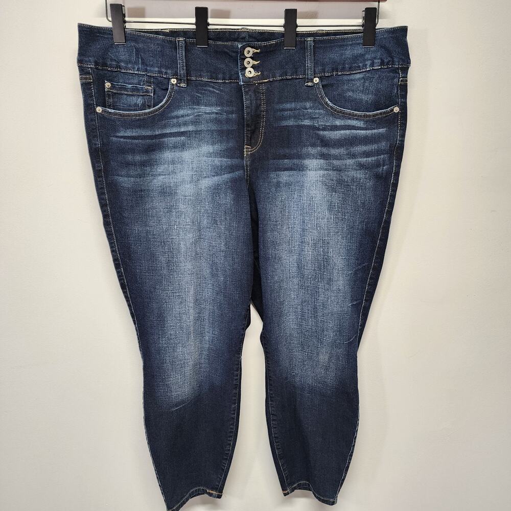 Torrid Womens Jegging Jeans Size 26 44x27 Dark Wash Soft Stretch High Rise Denim
